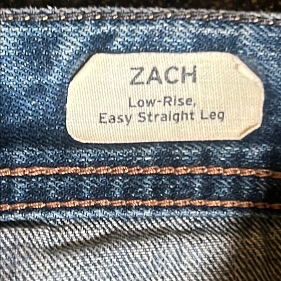 Mavi Women's "Zach" Low-Rise Easy Straight Leg Blue Jeans sz 30-31 - Picture 8 of 10